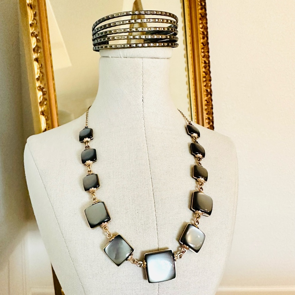 Vintage Necklace & Modernist Bracelet